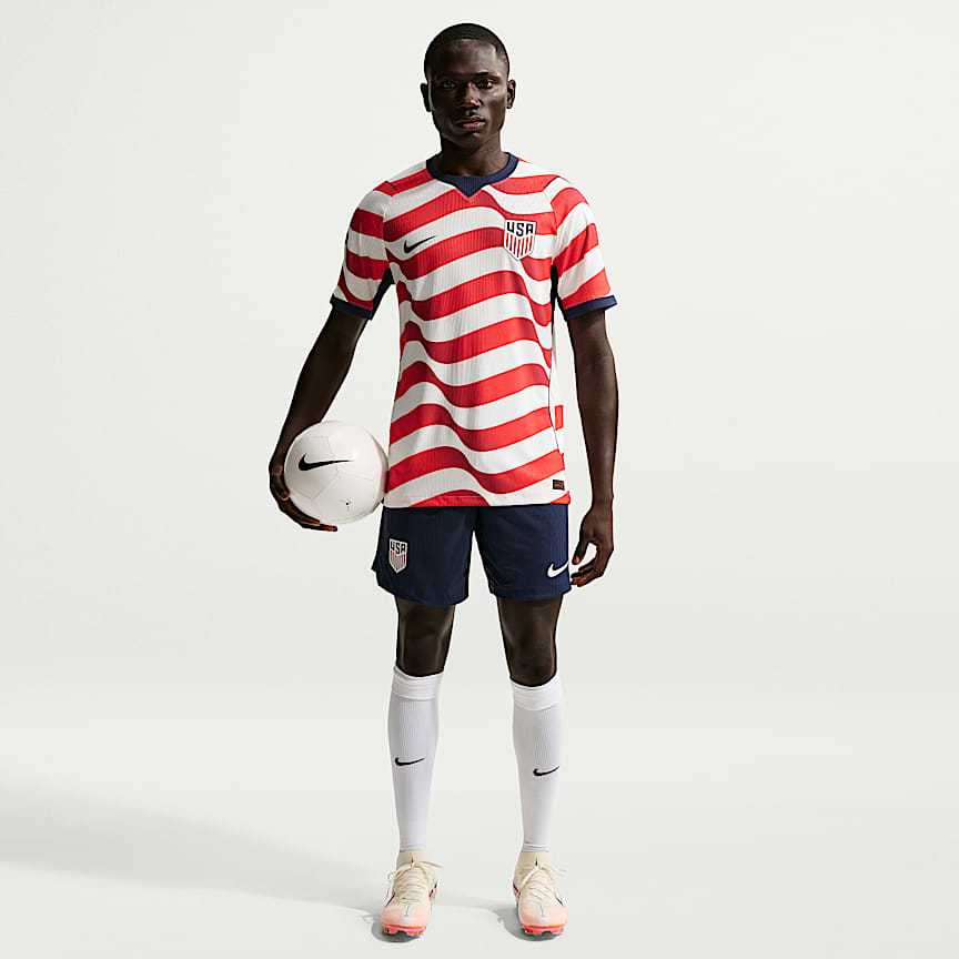 Norway 2026 Stadium Home Men's Nike Dri-FIT Soccer Replica Shorts